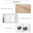 Britthany 23.5'' Single Bathroom Vanity with Manufactured Wood Top