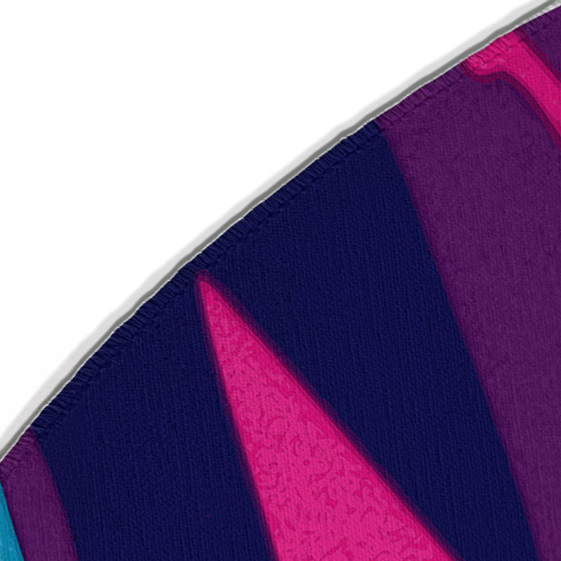 Dynamo Fade Indoor And Outdoor Area Rug, Round 5'