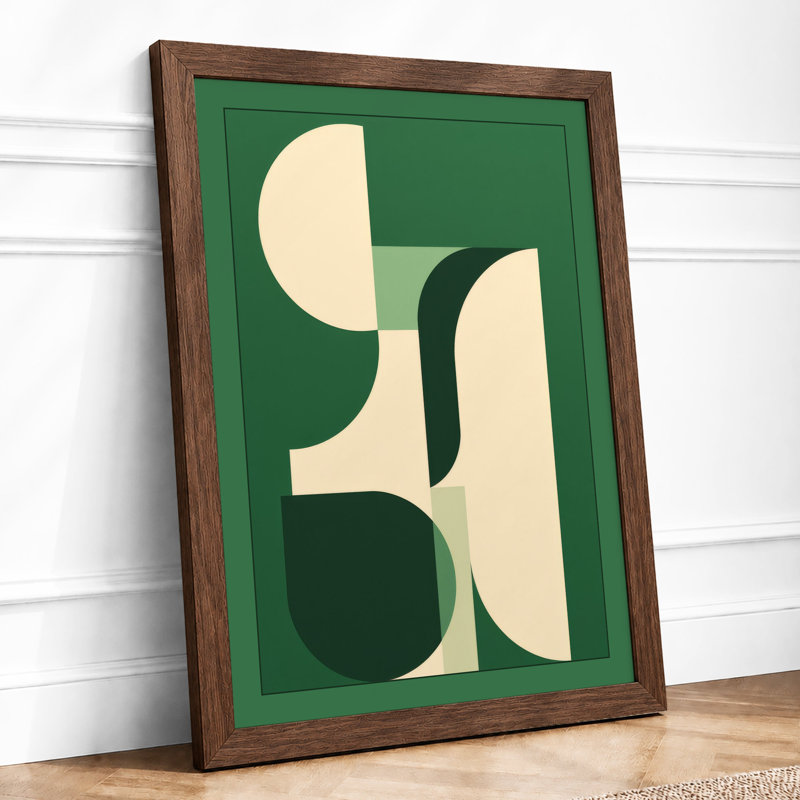 Form And Balance Geometric - Print, Walnut, A1 - 84.1 x 59.4 cm