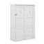 Lit escamotable mural simple, armoire en bois de pin avec lit et bureau pliables cachés-125124734
