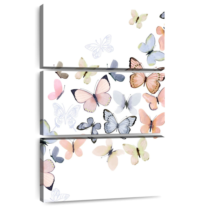 Brampt Butterfly Path, 32" H x 20" W
