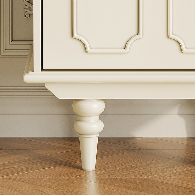 Armoire de rangement de style crème