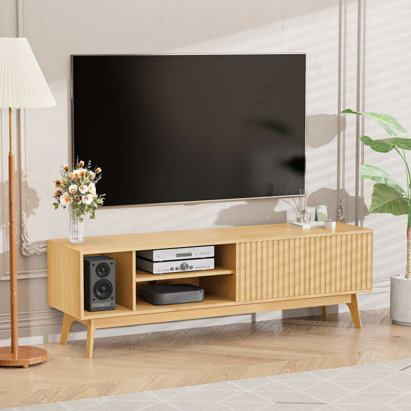 Harkness TV Stand for TVs up to 60", Oak