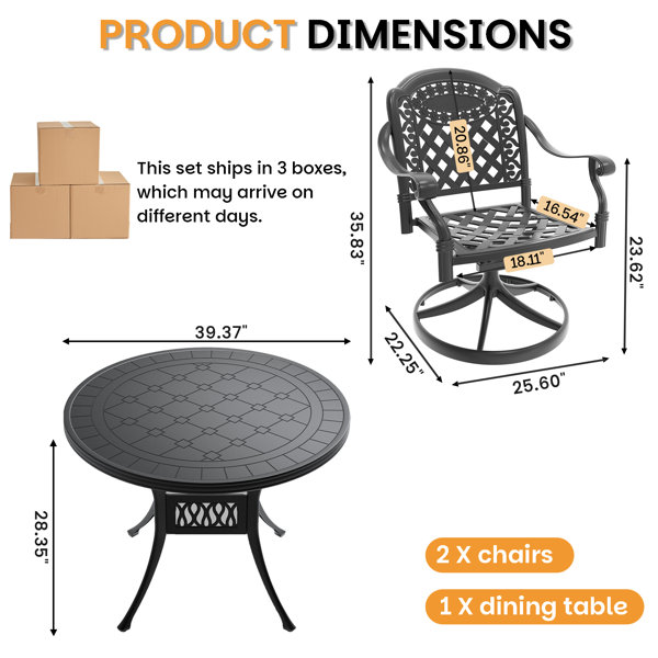 Dimensions du produit