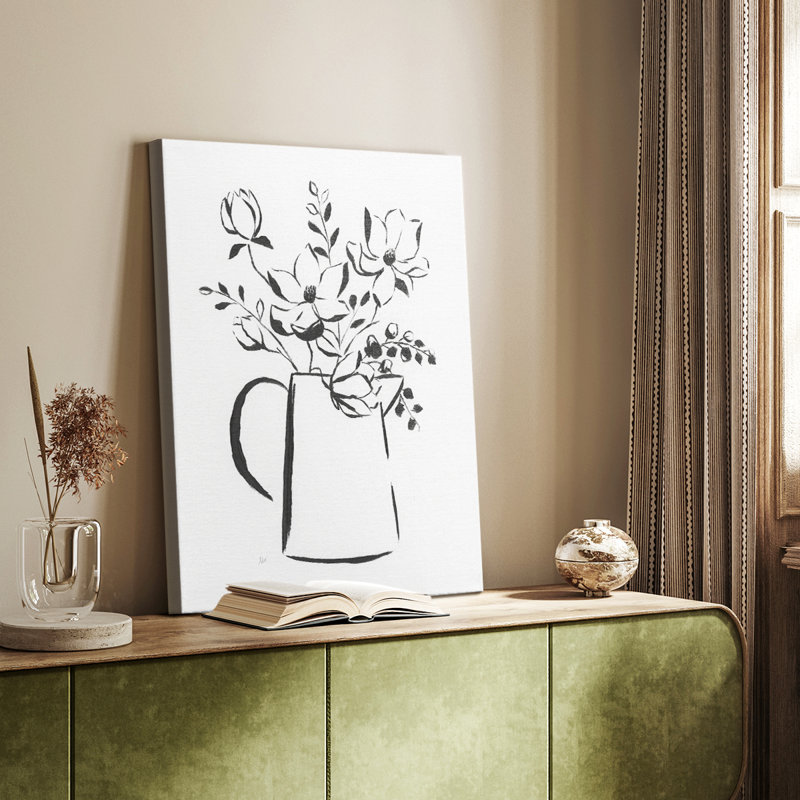 Sapery Bouquet I - galerie sur mesure, H 12 po x l 8 po