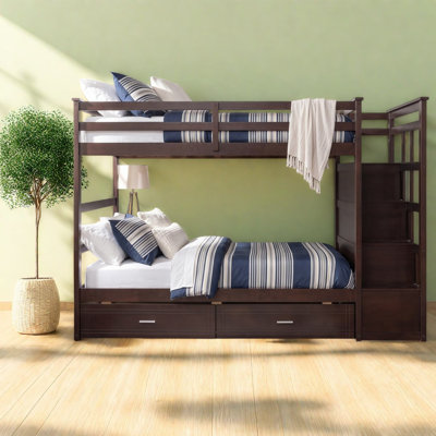 Lits peu encombrants avec rangement, lit simple en bois massif, maison familiale moderne