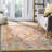 Elan Hand Woven Flat Weave Wool/Cotton Southwestern Rug in Light Red/Beige-20944626