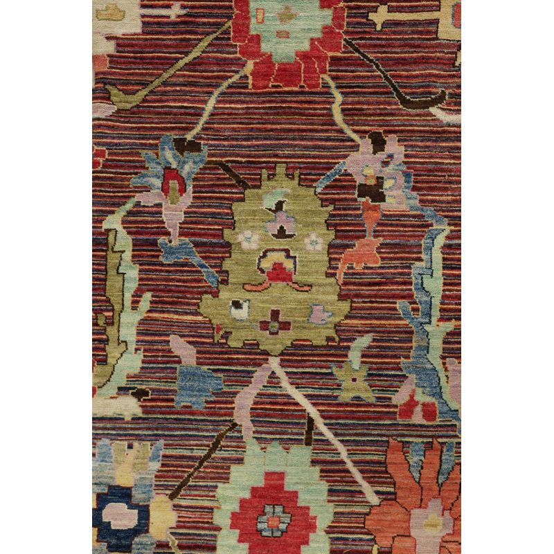 Oushak Rugs One-of-a-Kind Rectangle 10'5" X 13'7" Area Rug