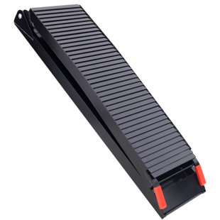 Rampes de camion, rampes de chargement portatives pour camionnettes Rampes pliantes en aluminium d'une capacité de 1500 lb avec boucle pour VTT, souffleuse à neige