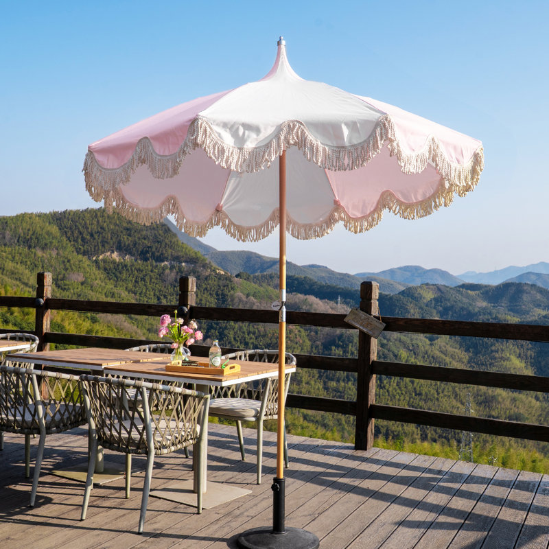 Parasol de 6,5 pi, Rose
