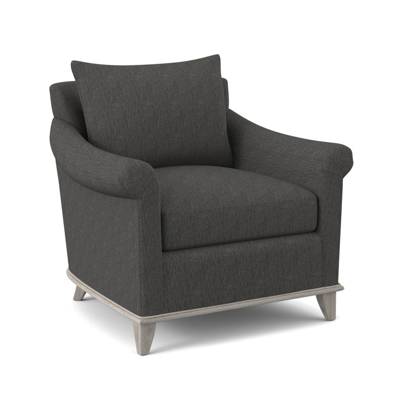 Drake Armchair, Margaret Lagoon, Bisque