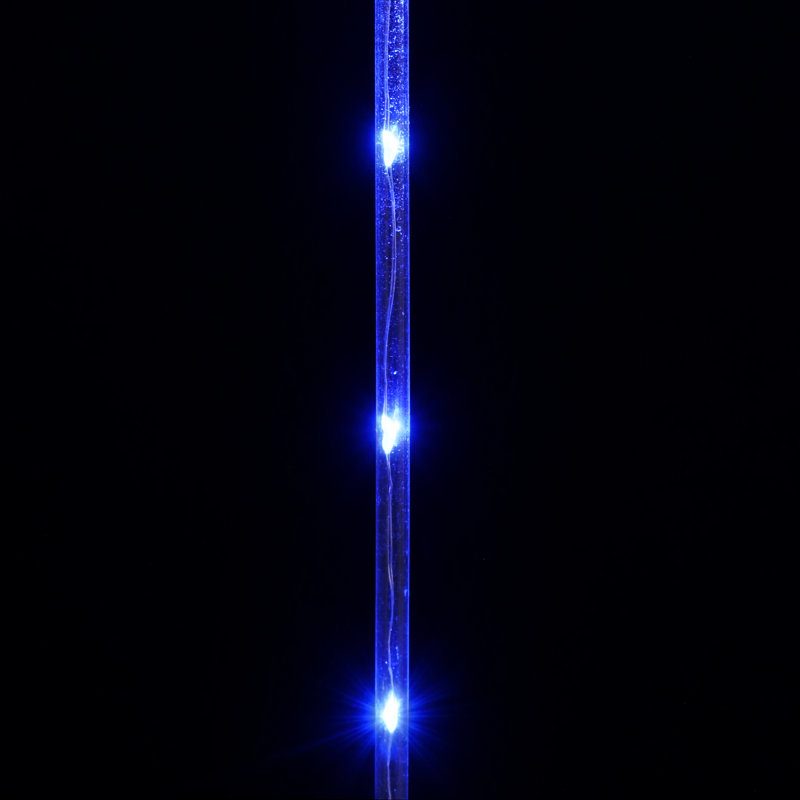 Exhart Solar WindyWing Garden Stake Set of Cardinal, Hummingbird and Blue Bird with Colored LED Lights, 4x27"