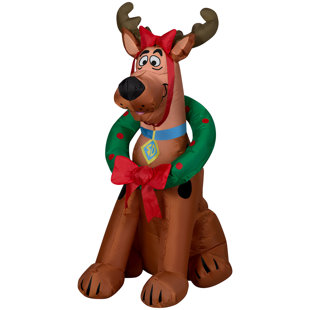 Bouée gonflable Scooby Doo comme renne