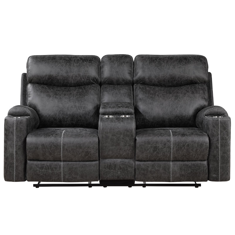 MOTION LOVESEAT W/CONSOLE