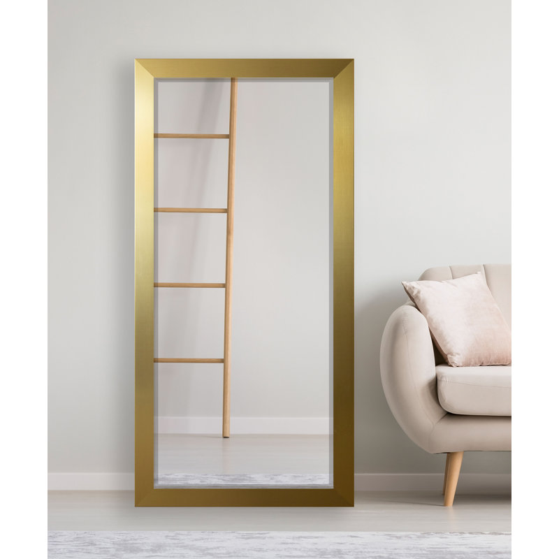 Miroir pleine longueur biseauté Hrima, 65 po x 31,5 po