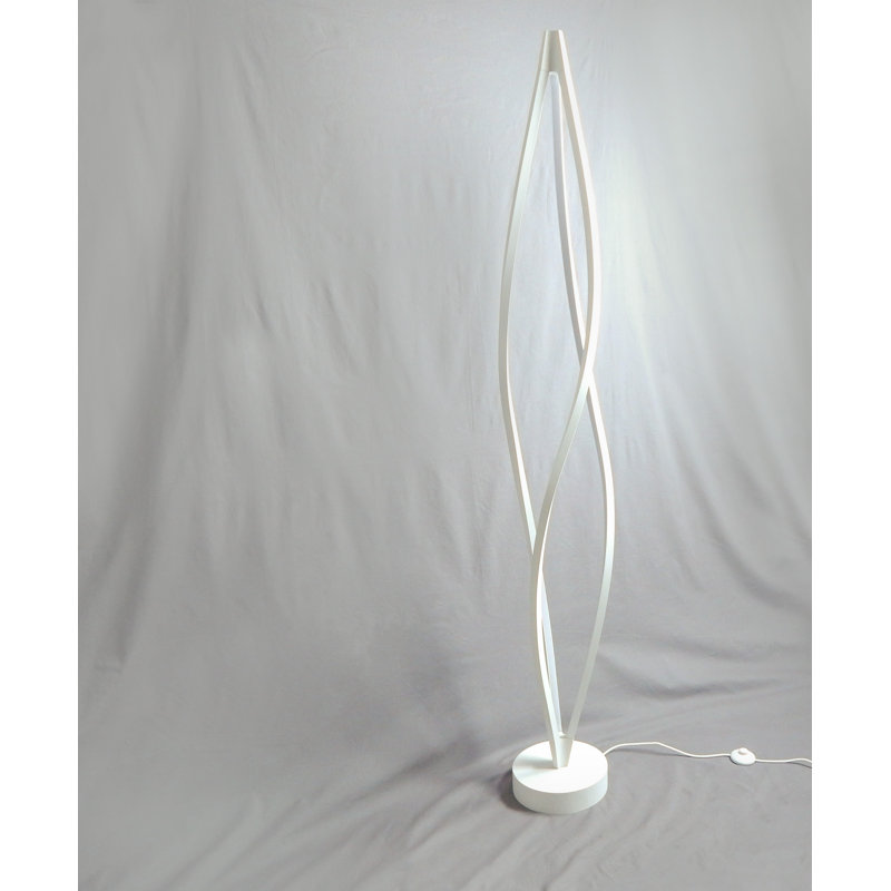 Casadi 71.75'' Matte White LED Novelty Floor Lamp