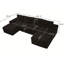 Ensemble de canapé modulaire compressible en forme de U, canapé modulaire de style minimaliste, canapé en tissu velours côtelé pour le salon-1218648144