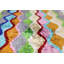 Coussin en velours Wave