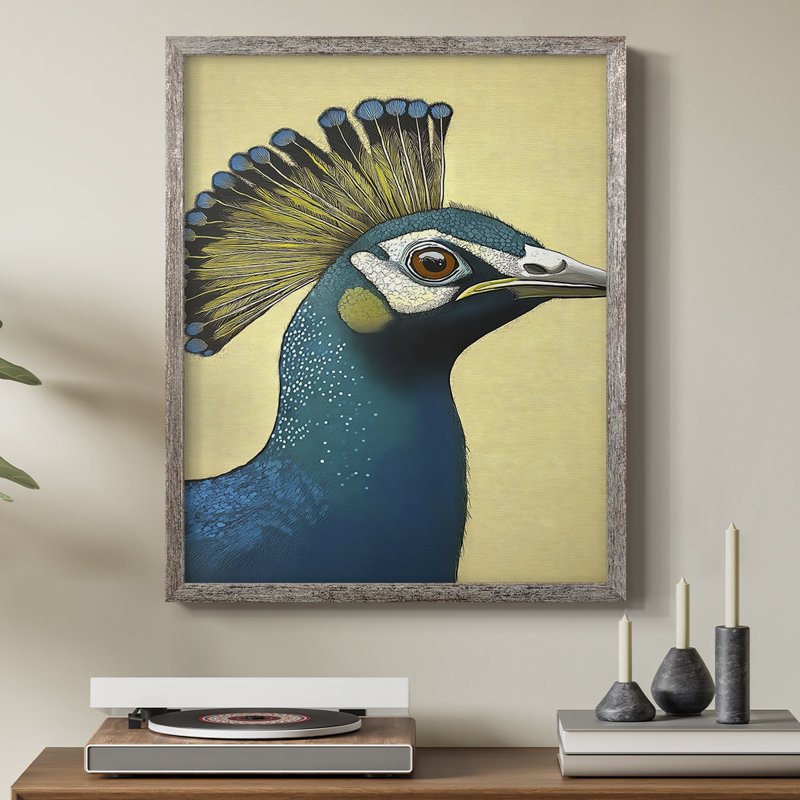 ANIMALS Series CECLXIV, reproduction encadrée - bois massif, H 11 po x l 9 po