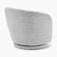 Temecka Retro Upholstered Cocoon Tub Swivel Accent Armchair - Simple and Sleek Style-20242983