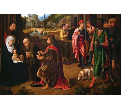 Adoration of The Magi by Gerard David  Print