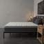 Matelas hybride 12 po dans une boîte, mi-ferme, plateau serré, ressorts ensachés individuellement, gris-118028538-118028542