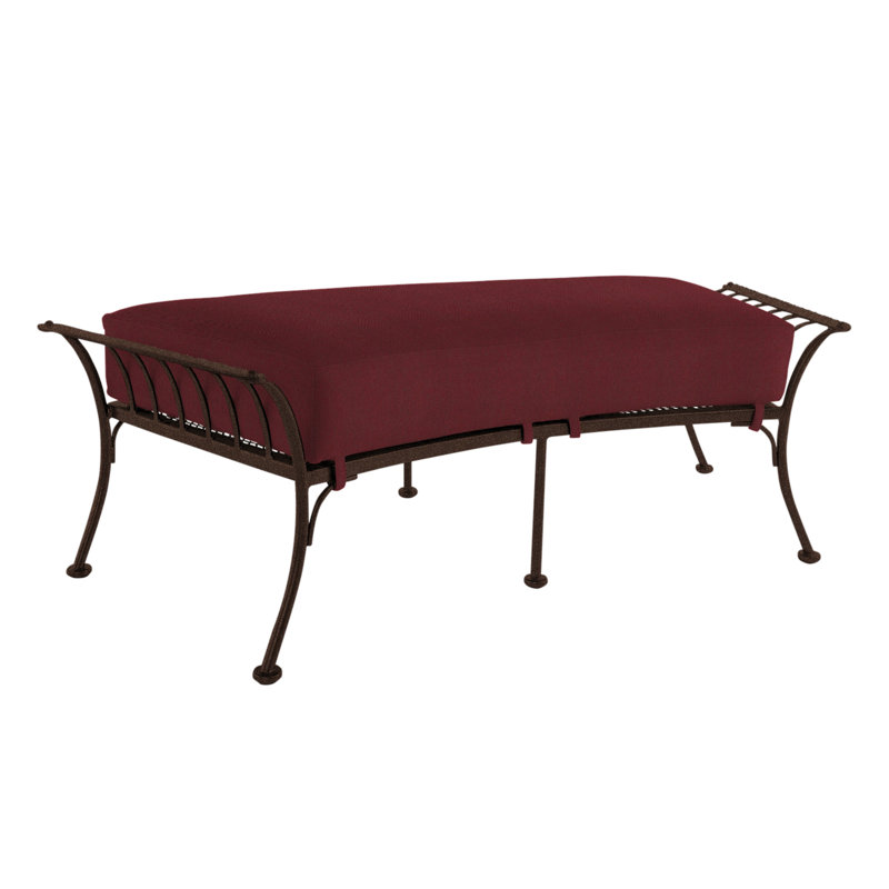 Monterra Outdoor Ottoman, Copper Creek, Adena Shale
