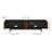 70" TV Stand for TVs up to 75" with Fluted Doors, Storage & Cable Management — Black Grain / Satin Walnut Mid-Century Modern Media Console for Living Room | Whitman-1127686524-1077748233