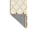 Tapis contemporains brun lavable à la machine 2744-1124770157