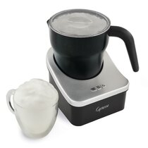 Electric Milk Frother For Coffee, Paris Rhone 4-in-1 Milk Steamer,  10.1oz/300ml Milk Warmer, Hot Milk Foamer For Latte, Cappuccino, Macchiato,  Hot