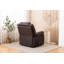 Fauteuil inclinable électrique en cuir Jesseca-453391815
