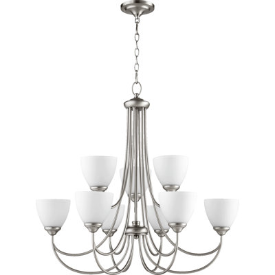 lustre d’abat-jour 9 lumières Polito