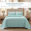 Ensemble de couvre-lit matelassé gaufré Superior Solitaire-22182013-22182017