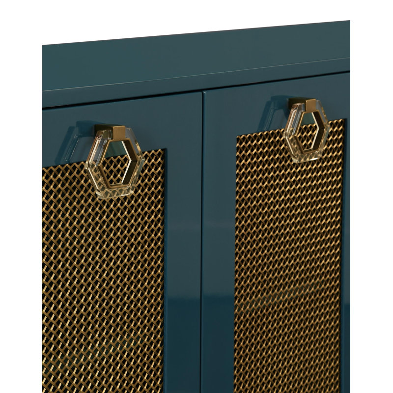 47.5'' W Buffet, Teal Lacquer