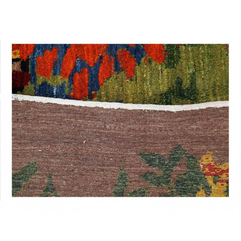 Fine Hand knotted Persian Gabbeh rug 5' X 6'6''