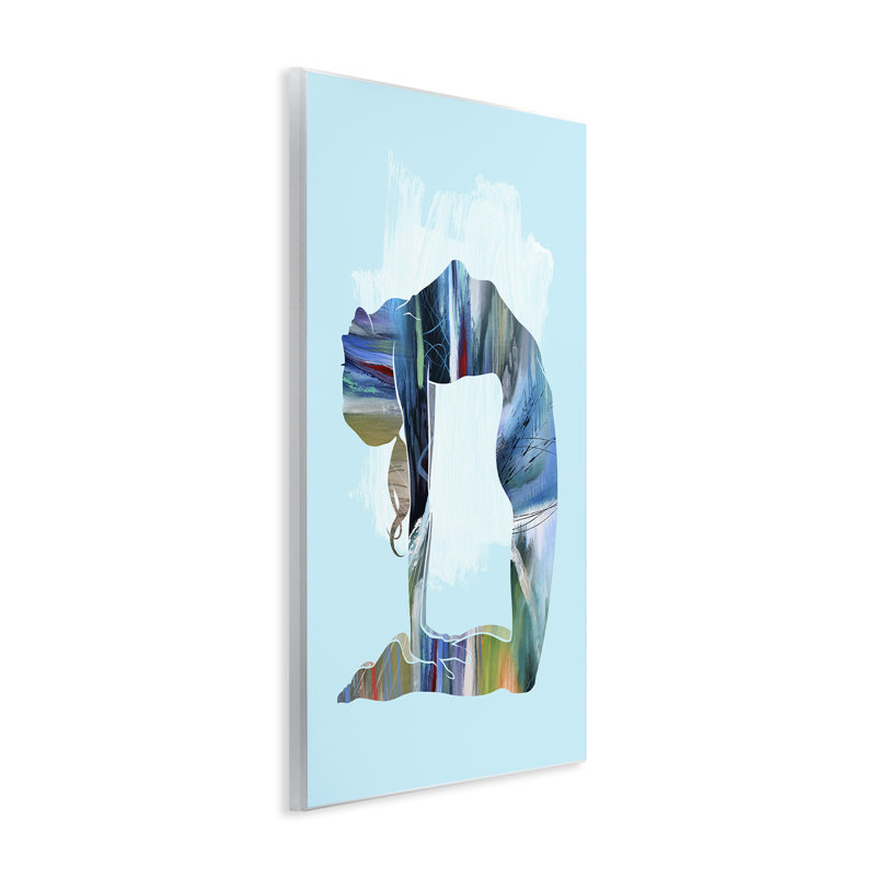 «Powerful Yoga Stretch Wall Art» par Tim Parker, H 15 po x l 10 po