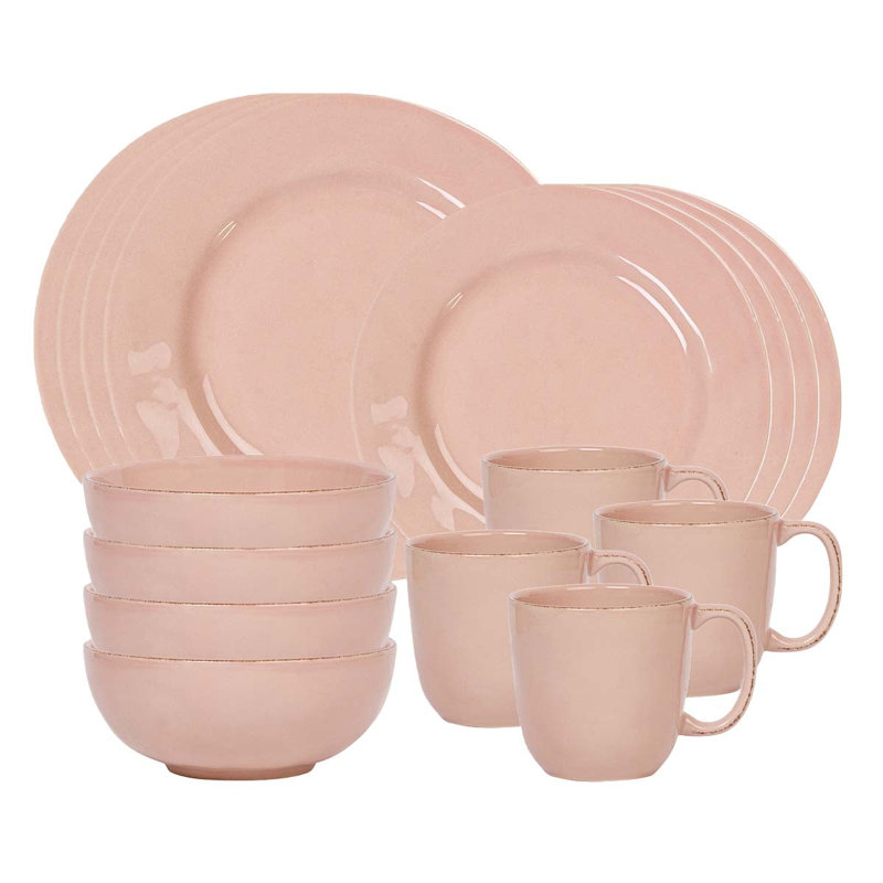 Puro 16 - Piece Place Setting, Blush