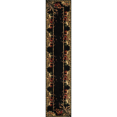 Andersonville Black/Green/Red Rug