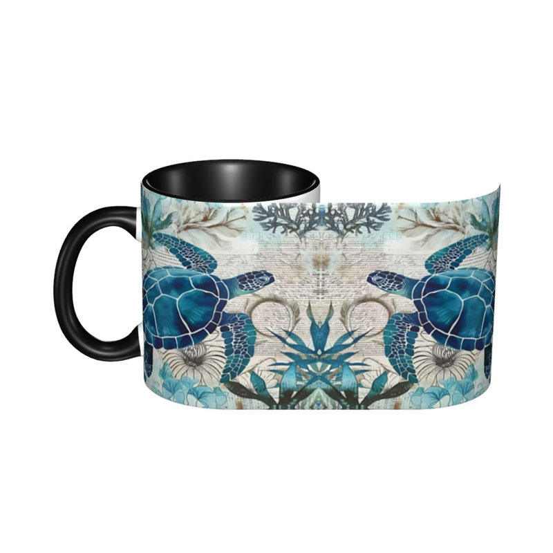 Sea Turtle Coffee Mug 11 OZ Ceramics Tea Cup