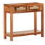 Farthing 86cm Solid Wood Console Table