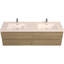 Meuble-lavabo mural 72 po avec lavabo, meuble-lavabo mural 72 po avec lavabo en résine et quatre tiroirs-1830087055