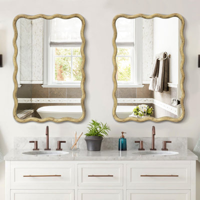 Chepachet Solid Wood Rectangle Mirror