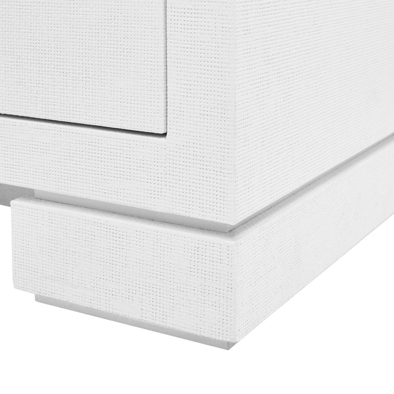 Frances Accent Chest, White