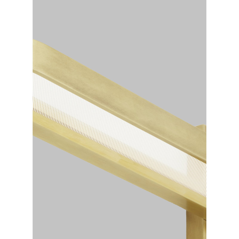 Banda 1 - Light LED Bath Bar, Natural Brass