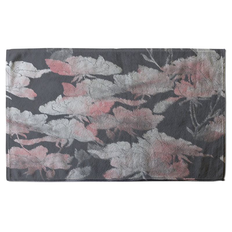Cotton Floral Tea Towel Kitchen Towel