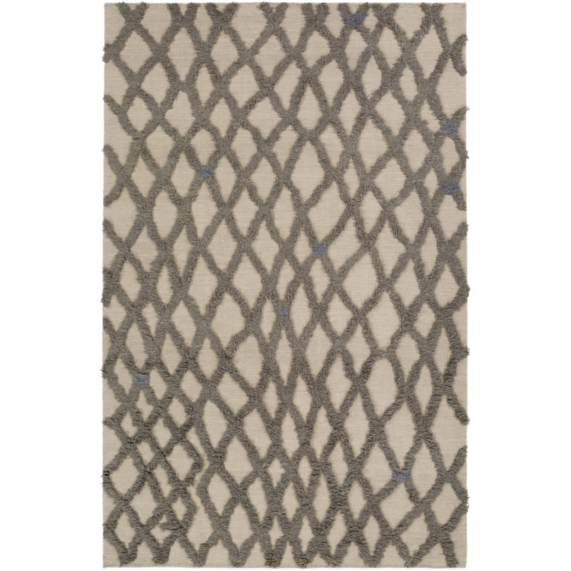 Aubriana Wool Oriental Indoor Rug, Rectangle 8' x 11'