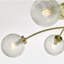 Barima Glass Semi Flush Mount-1707798697
