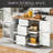 Kitchen Island With Rubber Wood Top-978768917