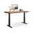 Brown Rectangular Hight adjustable Solid Wood desk-108431539