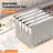 12-pack Grey Extra Capacity Hanging File Folders